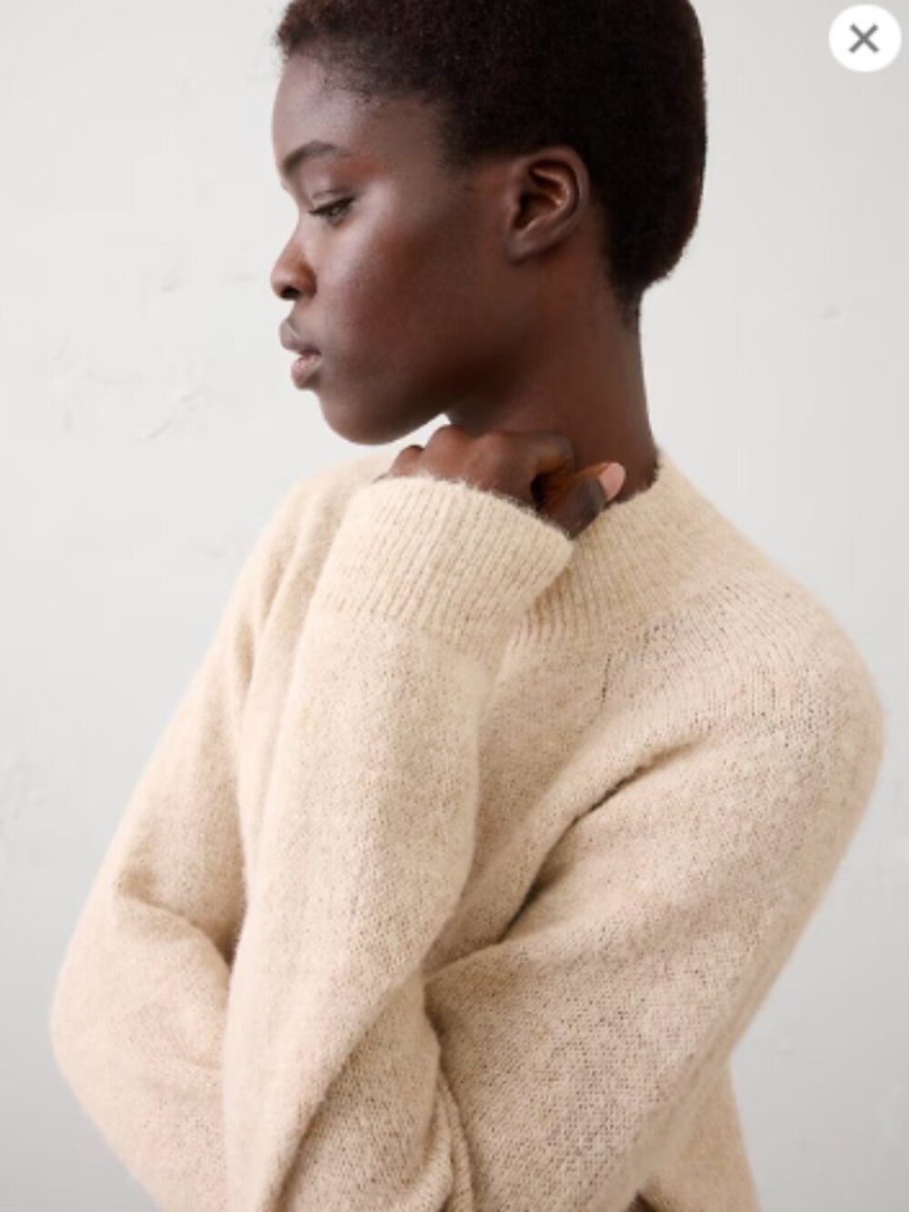 Banana Republic Brushed Pullover Sweater